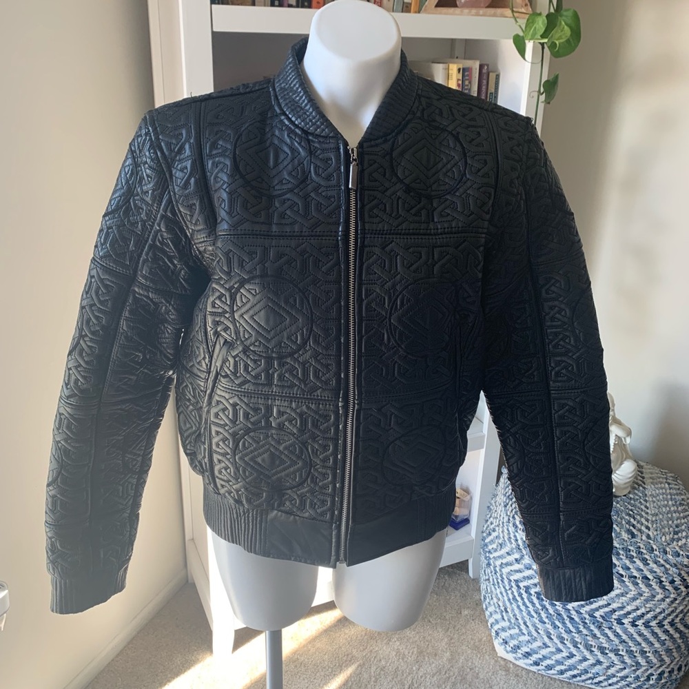 Hudson Outerwear Quitled Leather Jacket